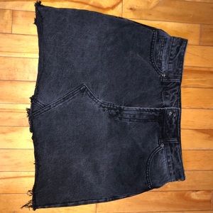 Black Denim Skirt! Forever 21 Size L